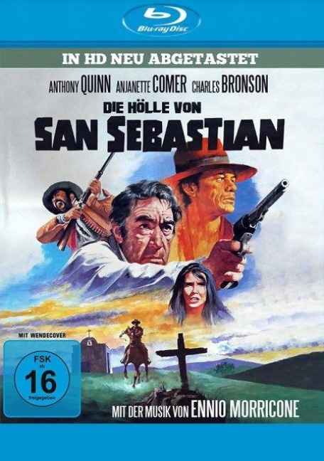 Die Hölle von San Sebastian - William Barby Faherty, Serge Gance, Miguel Morayta, Ennio De Concini, James R. Webb
