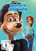 Cover-Bild zum Titel 'Flutsch und weg' von 'Sam Fell, Peter Lord, Dick Clement, Ian La Frenais, Harry Gregson-Williams'