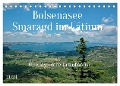Bolsenasee Smaragd im Latium (Tischkalender 2024 DIN A5 quer), CALVENDO Monatskalender - Claudia Kleemann