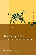 Cover-Bild zum Titel 'Technologie von Unternehmenssoftware' von 'Rainer Weber'