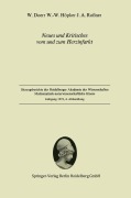Cover-Bild zum Titel 'Neues und Kritisches vom und zum Herzinfarkt' von 'W. Doerr, J. A. Roßner, W. -W. Höpker'