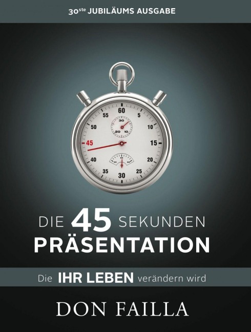 Die 45-Sekunden Präsentation, die Ihr Leben verändern wird - Don Failla