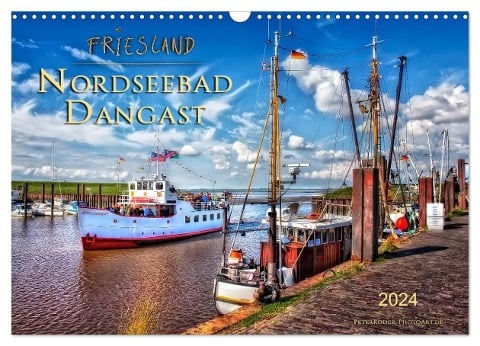 Friesland - Nordseebad Dangast (Wandkalender 2024 DIN A3 quer), CALVENDO Monatskalender - Peter Roder