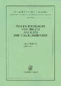 Cover-Bild zum Titel 'Pseudo-Engelhart von Ebrach' von ''