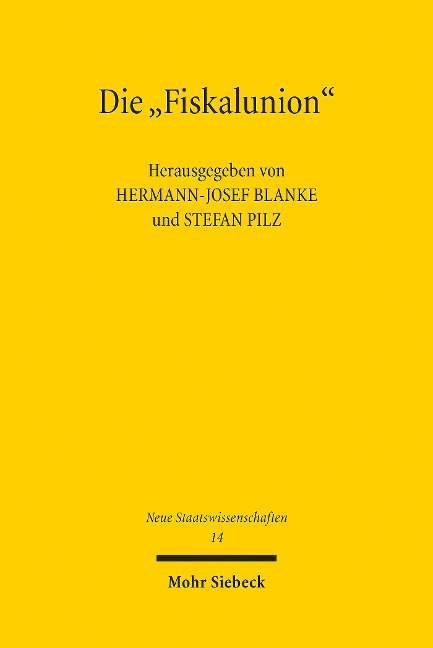 Die 'Fiskalunion' - 