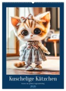 Cover-Bild zum Titel 'Kuschelige Kätzchen - Katzen mit großem Augenaufschlag (Wandkalender 2026 DIN A2 hoch), CALVENDO Monatskalender' von 'Anja Frost'