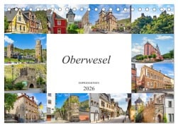 Cover-Bild zum Titel 'Oberwesel Impressionen (Tischkalender 2026 DIN A5 quer), CALVENDO Monatskalender' von 'Dirk Meutzner'