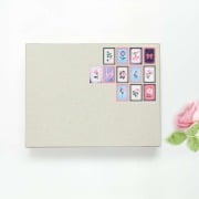 Mini Sticker La vie en Rose, Briefmarken FSC MIX, 120 Stk - 