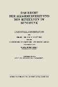 Cover-Bild zum Titel 'Das Recht der Allgemeinheit und des Einzelnen im Rundfunk' von 'Karl-Heinz Hille, Harry Pincus, Friedrich Dencker'