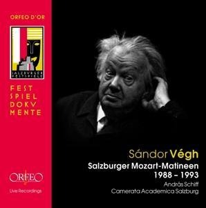 Sandor Vegh:Mozart Matineen 1988-1993 - Schiff/Evangelatos/Vegh/Cam. Academica Salzburg