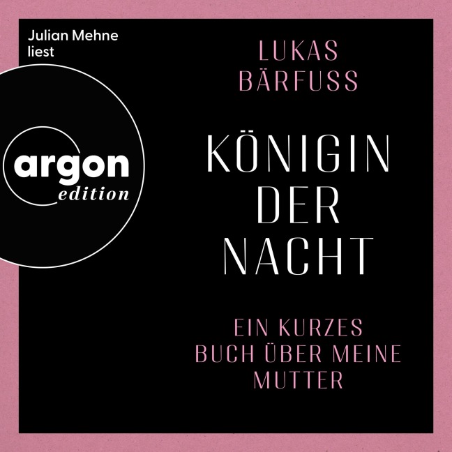 Königin der Nacht - Lukas Bärfuss