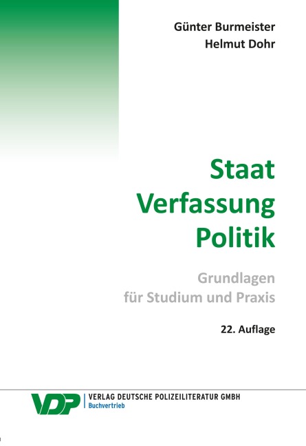 Staat-Verfassung- Politik - Günter Burmeister, Helmuth Dohr
