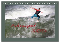 Extremsport Surfen (Tischkalender 2025 DIN A5 quer), CALVENDO Monatskalender - Heike Hultsch