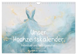 Cover-Bild zum Titel 'Unser Hochzeitskalender - Individuell und Selbstgestaltet (Wandkalender 2026 DIN A4 quer), CALVENDO Monatskalender' von 'Drachenkind-Fotografie Drachenkind-Fotografie'