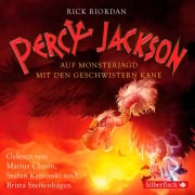 Cover-Bild zum Titel 'Percy Jackson - Auf Monsterjagd mit den Geschwistern Kane' von 'Rick Riordan'