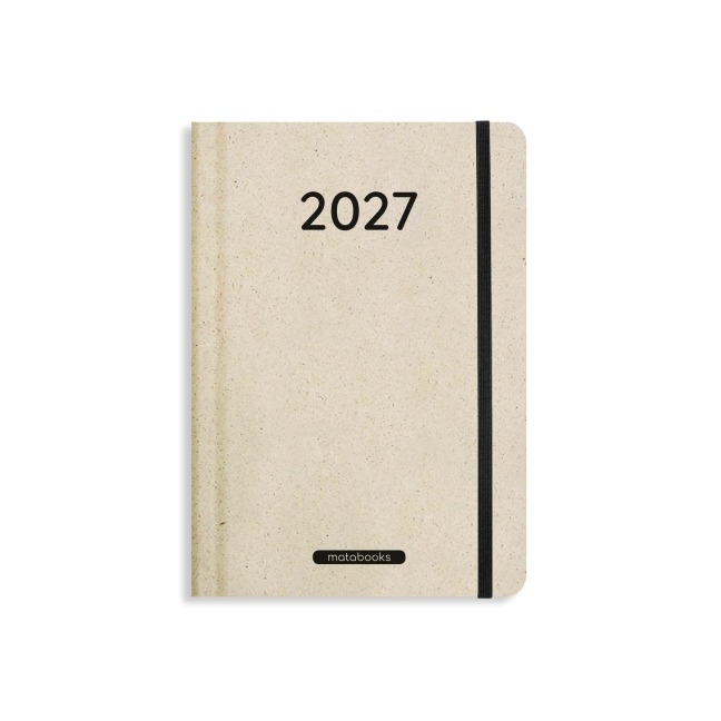 matabooks - A5 Kalender Samaya 2027 Farbe: Nature M (DE/EN) - 