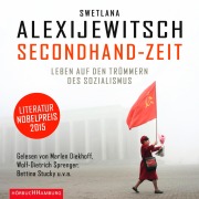 Cover-Bild zum Titel 'Secondhand-Zeit' von 'Swetlana Alexijewitsch'