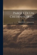 Cover-Bild zum Titel 'Parole Di Un Credente, 1833...' von ''