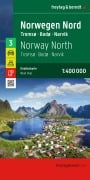 Cover-Bild zum Titel 'freytag & berndt Straßenkarte Norwegen Nord, Tromsø - Bodø - Narvik 1:400.000' von ''