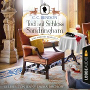 Cover-Bild zum Titel 'Tod auf Schloss Sandringham - Ihre Majestät ermittelt, Folge 2' von 'C. C. Benison'