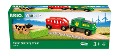 BRIO World - 36018 Bauernhof-Batteriezug | Batteriebetriebene Spielzeuglok für Kinder ab 3 Jahren - 
