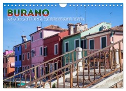 Cover-Bild zum Titel 'BURANO Charmante und farbenfrohe Insel (Wandkalender 2027 DIN A4 quer), CALVENDO Monatskalender' von 'Melanie Viola'