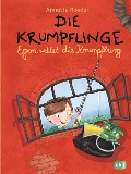 Cover-Bild zum Titel 'Die Krumpflinge 05 - Egon rettet die Krumpfburg' von 'Annette Roeder'