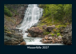 Cover-Bild zum Titel 'Wasserfälle 2027 Fotokalender DIN A5' von 'Tobias Schmitt, Kevin Heber'