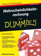 Cover-Bild zum Titel 'Wahrscheinlichkeitsrechnung für Dummies' von 'Deborah J. Rumsey'