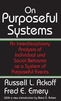 On Purposeful Systems - Fred Emery