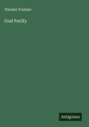 Cover-Bild zum Titel 'Graf Petöfy' von 'Theodor Fontane'