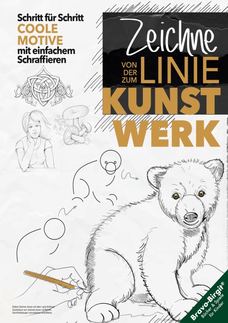 Einfach Zeichnen lernen und üben - auch Anfänger - Birgit Bravo