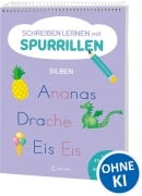 Cover-Bild zum Titel 'Schreiben lernen mit Spurrillen - Silben' von ''