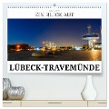 Ein Blick auf Lübeck-Travemünde (hochwertiger Premium Wandkalender 2024 DIN A2 quer), Kunstdruck in Hochglanz - Markus W. Lambrecht