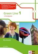 Cover-Bild zum Titel 'Green Line 1. Ausgabe 2. Fremdsprache ab 2018. Workbook mit  Audios Klasse 6' von ''