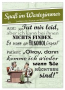 Cover-Bild zum Titel 'Spaß im Wartezimmer (Wandkalender 2026 DIN A2 hoch), CALVENDO Monatskalender' von 'Sabine Löwer'