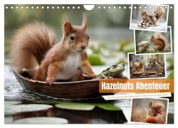 Cover-Bild zum Titel 'Hazelnuts Abenteuer (Wandkalender 2026 DIN A4 quer), CALVENDO Monatskalender' von ''