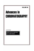 Cover-Bild zum Titel 'Advances in Chromatography' von ''