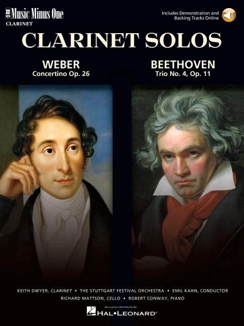 Weber - Concertino Op. 26 & Beethoven - Trio for Piano, Cello & Clarinet, Op. 11 - Ludwig van Beethoven, Carl Maria Von Weber
