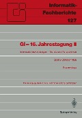 Cover-Bild zum Titel 'GI - 16. Jahrestagung II' von ''