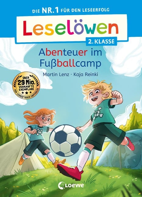 Leselöwen 2. Klasse - Abenteuer im Fußballcamp - Martin Lenz