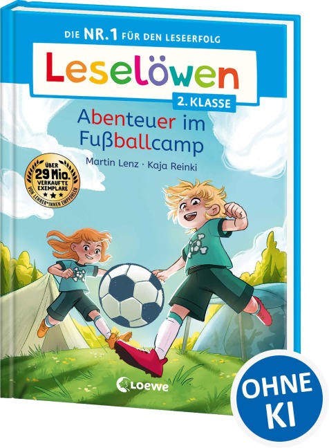Leselöwen 2. Klasse - Abenteuer im Fußballcamp - Martin Lenz