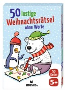 Cover-Bild zum Titel '50 lustige Weihnachtsrätsel ohne Worte' von 'Ari Plikat'