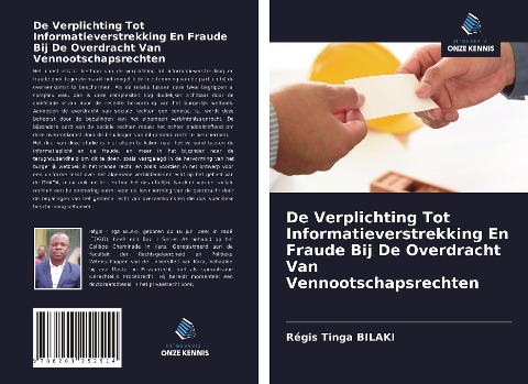De Verplichting Tot Informatieverstrekking En Fraude Bij De Overdracht Van Vennootschapsrechten - Régis Tinga Bilaki