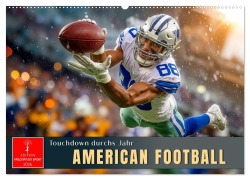 Cover-Bild zum Titel 'American Football - Touchdown durchs Jahr (Wandkalender 2026 DIN A2 quer), CALVENDO Monatskalender' von 'Roder Roder'