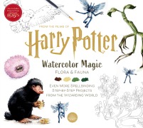 Cover-Bild zum Titel 'Harry Potter: Watercolor Magic: Flora & Fauna' von 'Tugce Audoire'