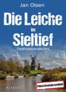 Cover-Bild zum Titel 'Die Leiche im Sieltief. Ostfrieslandkrimi' von 'Jan Olsen'