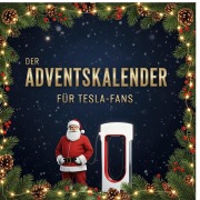 Cover-Bild zum Titel 'Der Adventskalender für Tesla-Fans' von 'Elias Lehmann'