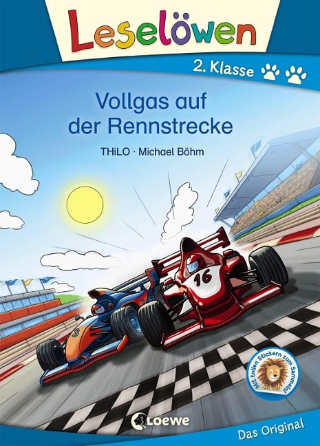 Leselöwen 2. Klasse - Vollgas auf der Rennstrecke - Thilo