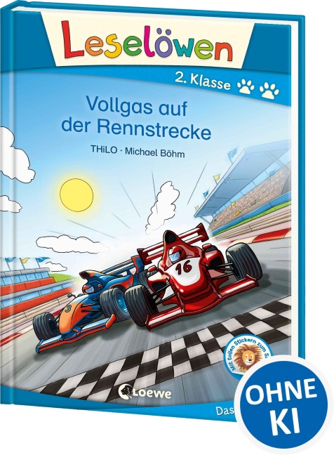 Leselöwen 2. Klasse - Vollgas auf der Rennstrecke - Thilo